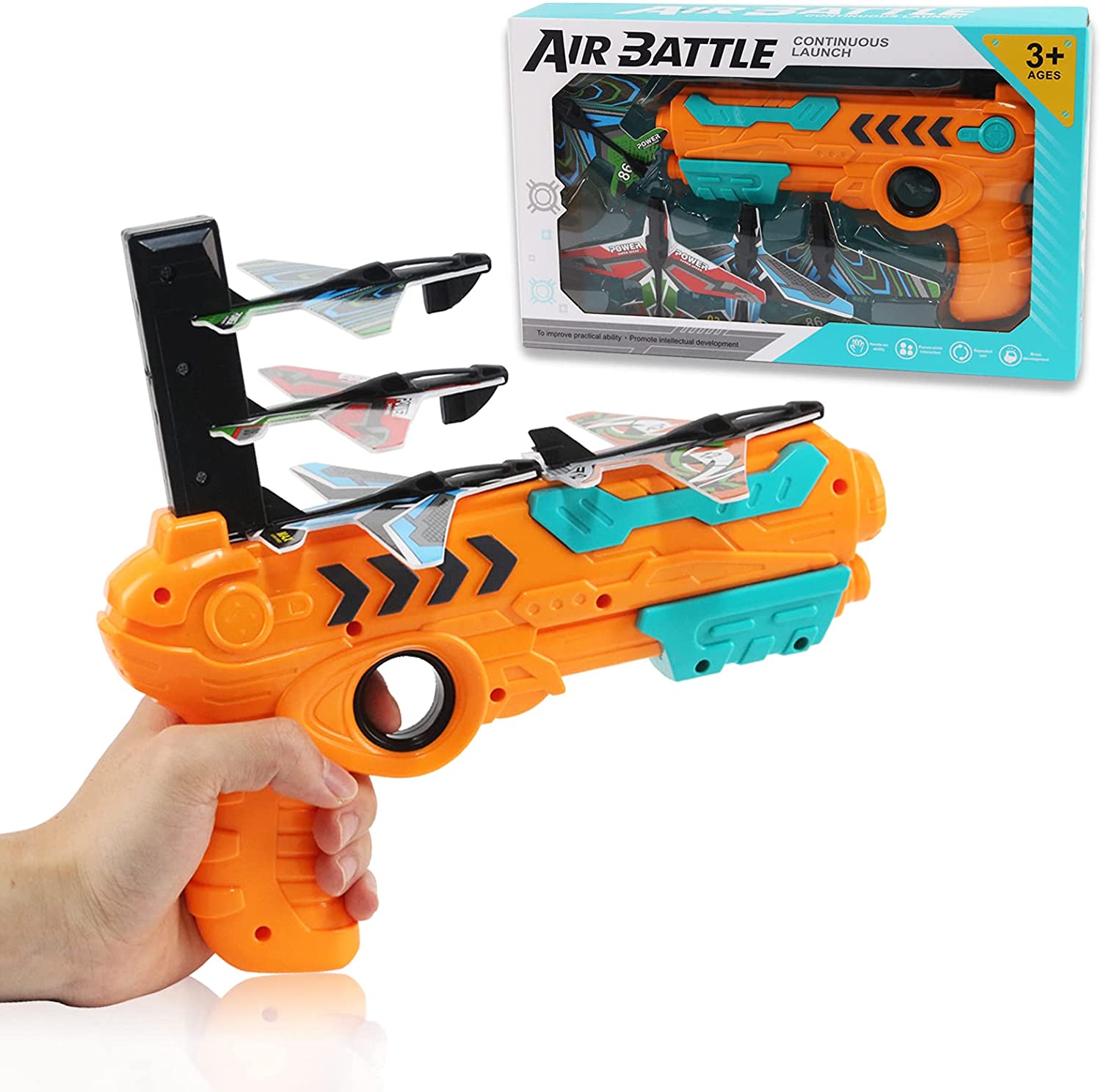 تفنگ اسباب بازی مدل AIR BATTEL