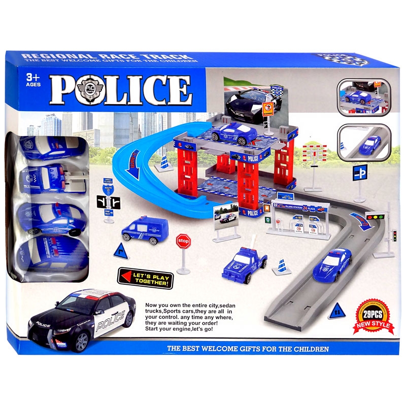 پارکینگ اسباب بازی پلیس